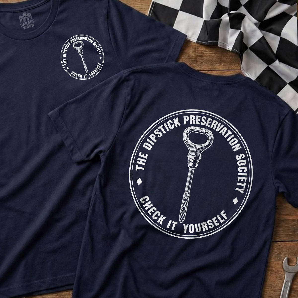 Navy | Front & Back