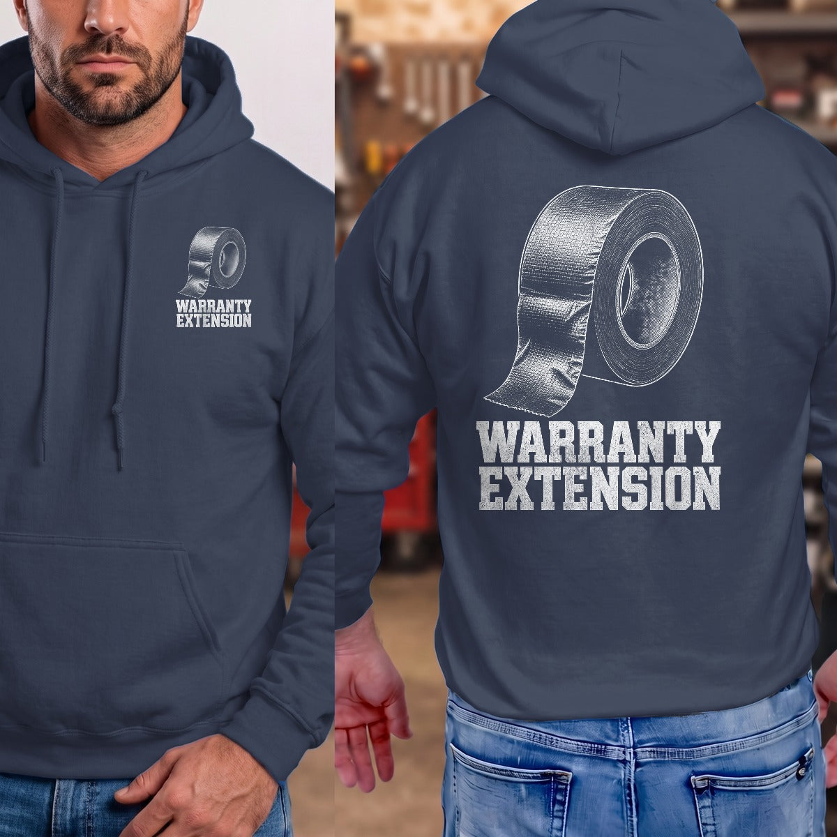 Navy | Front & Back