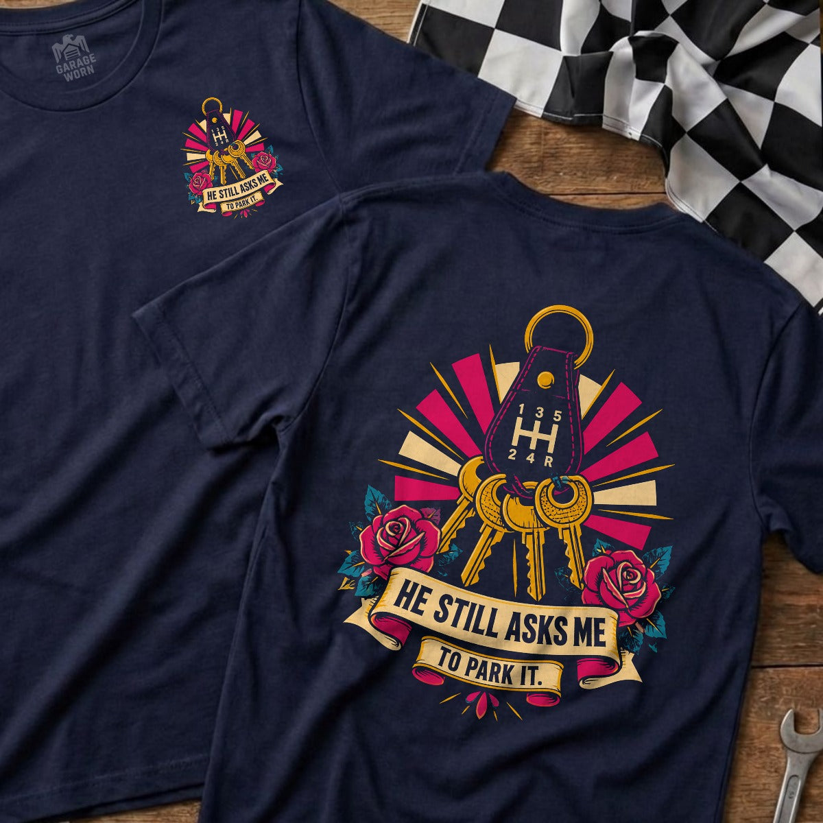 Navy | Front & Back