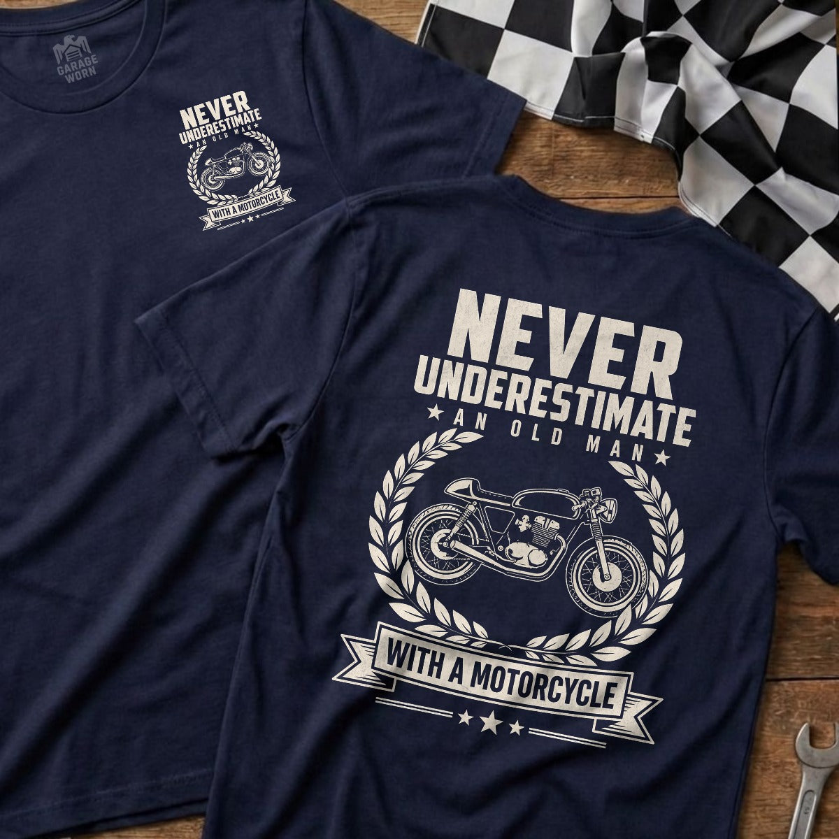 Navy | Front & Back