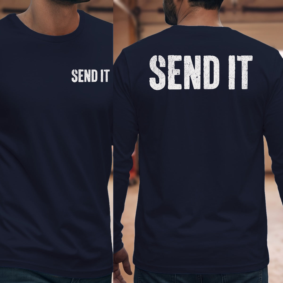 Navy | Front & Back