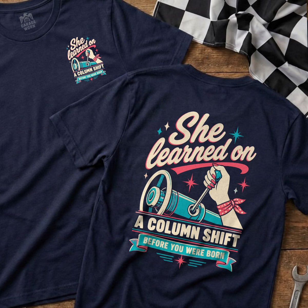 Navy | Front & Back
