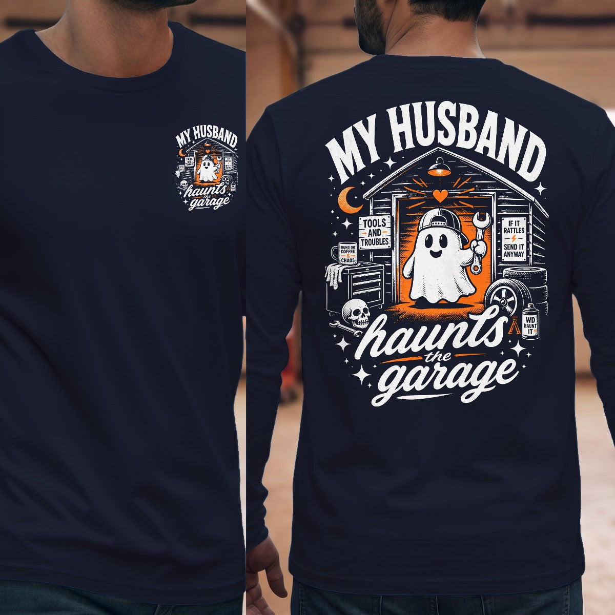 Navy | Front & Back