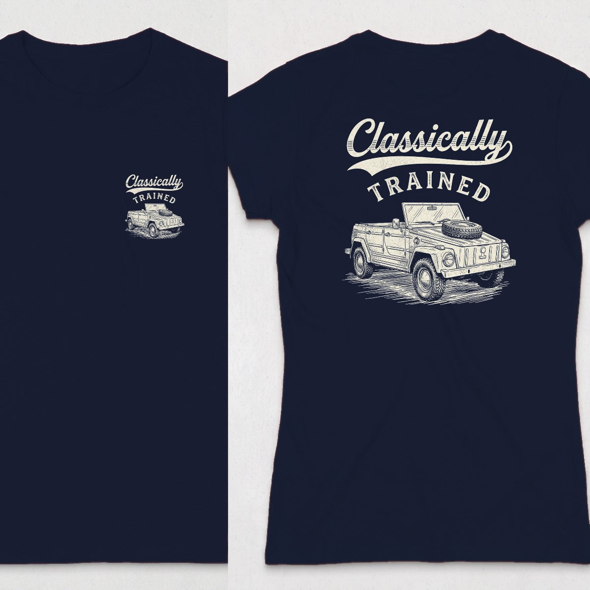 Navy | Front & Back