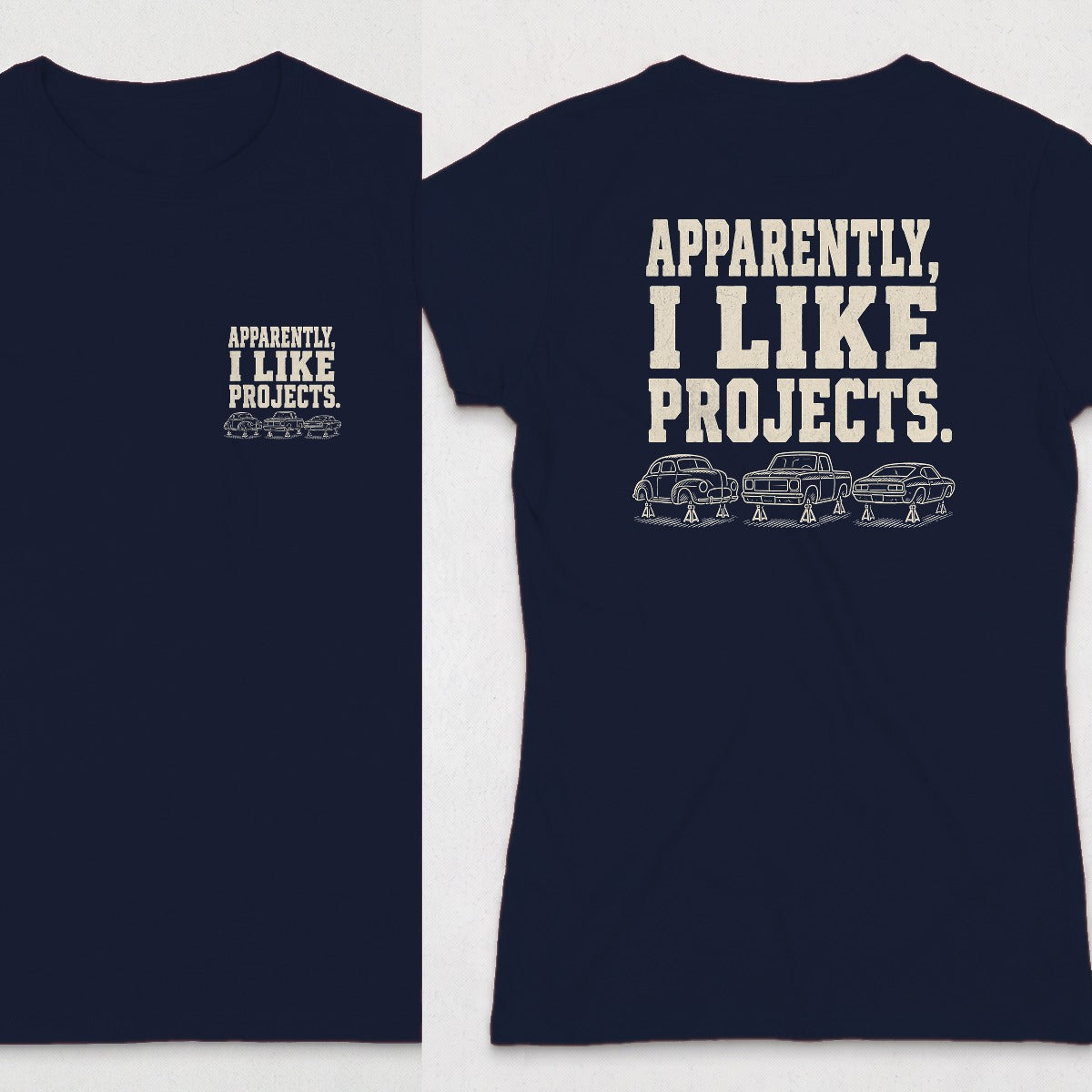 Navy | Front & Back
