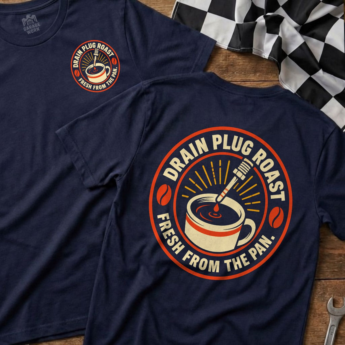 Navy | Front & Back