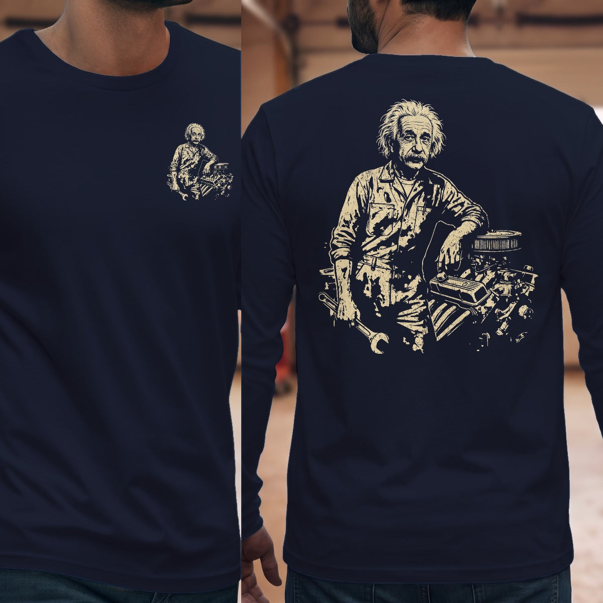 Navy | Front & Back