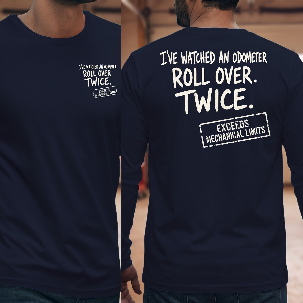 Navy | Front & Back