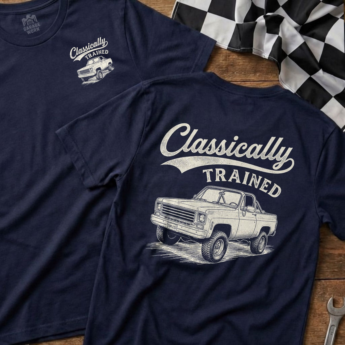 Navy | Front & Back