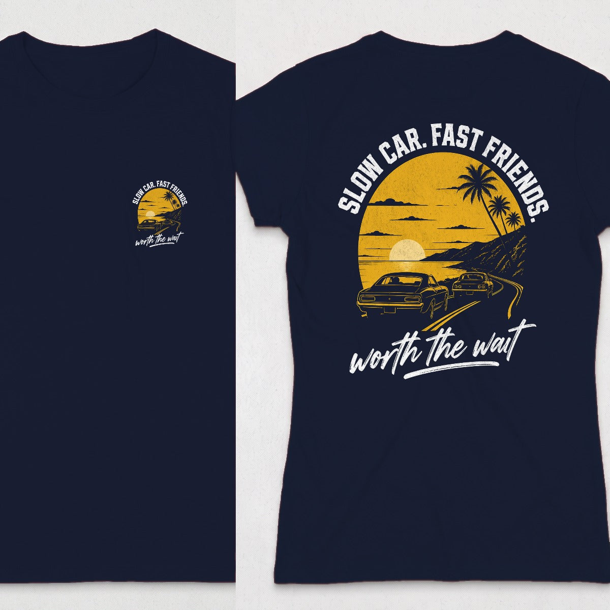 Navy | Front & Back