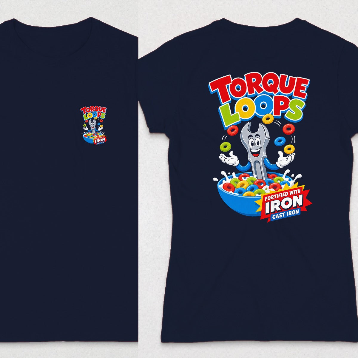 Navy | Front & Back