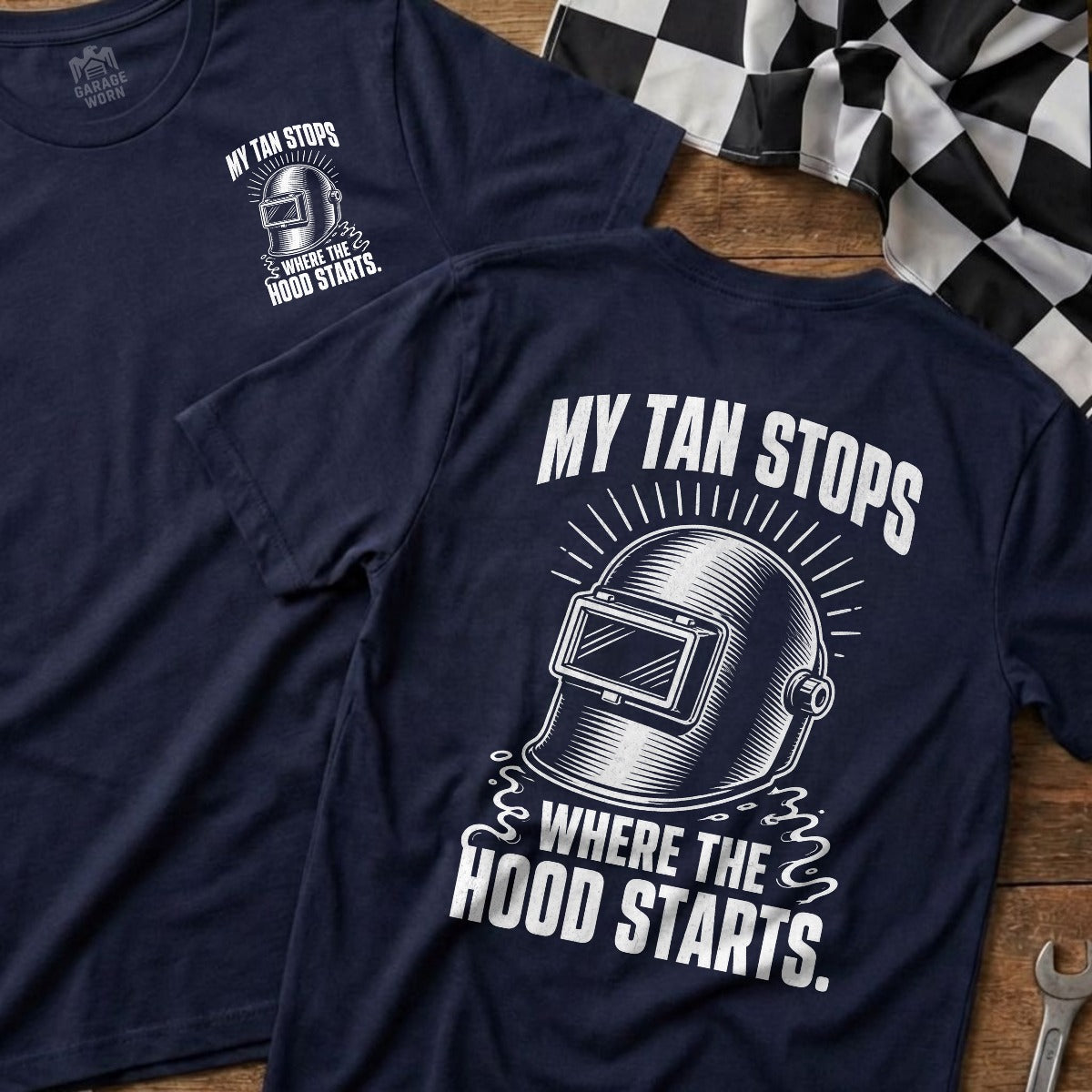 Navy | Front & Back