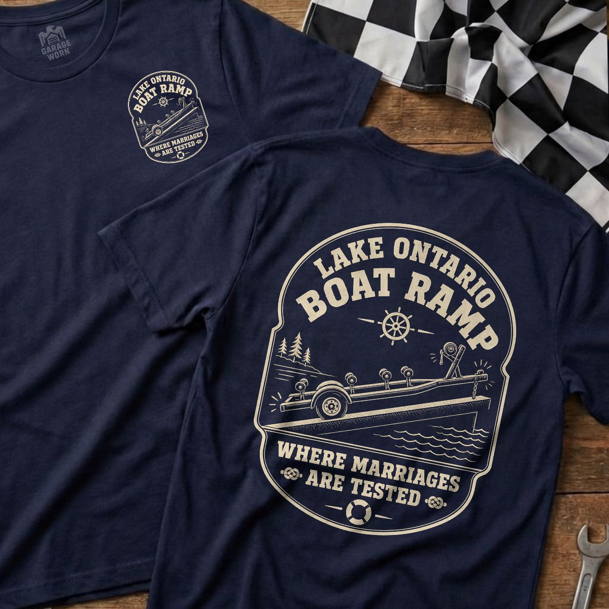 Navy | Front & Back