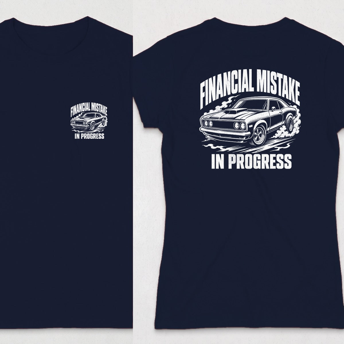 Navy | Front & Back