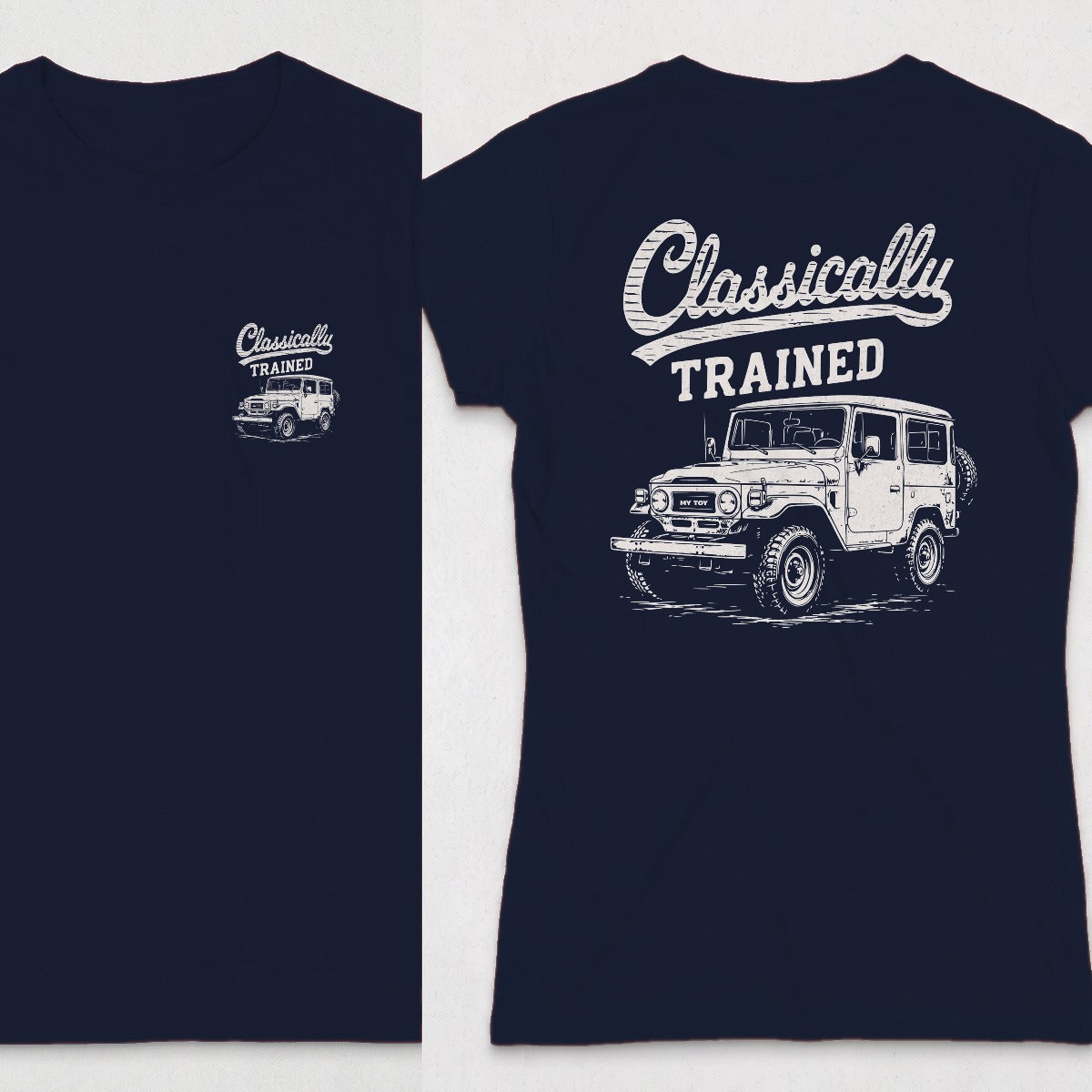 Navy | Front & Back