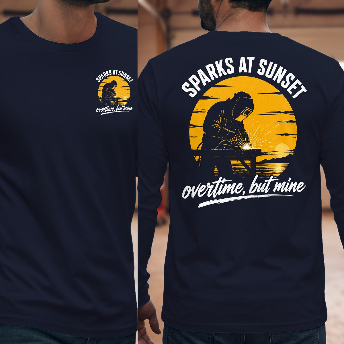 Navy | Front & Back
