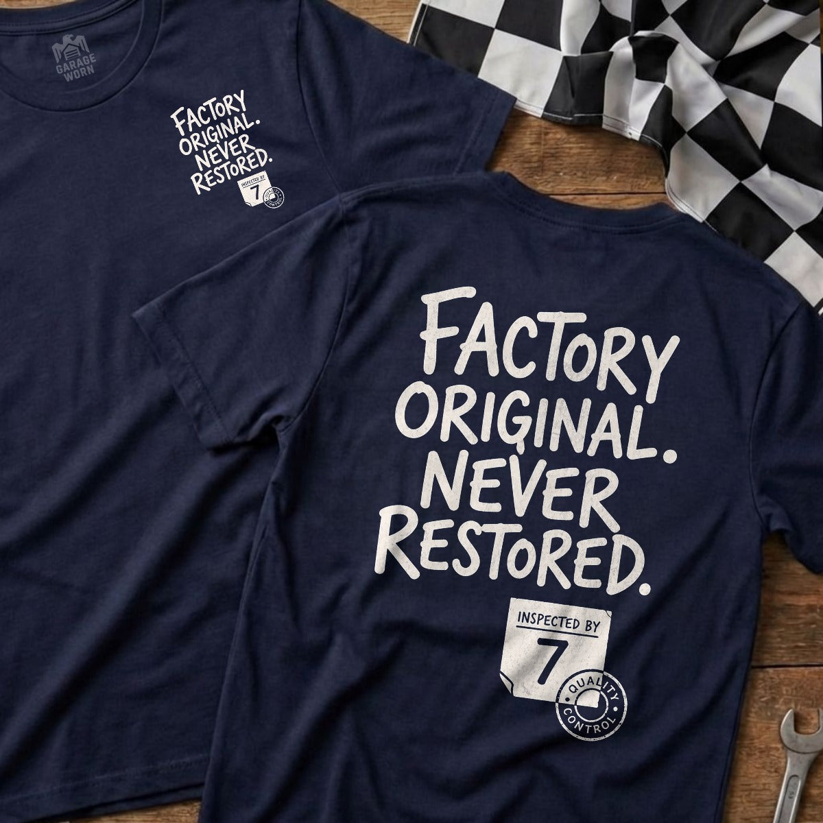Navy | Front & Back
