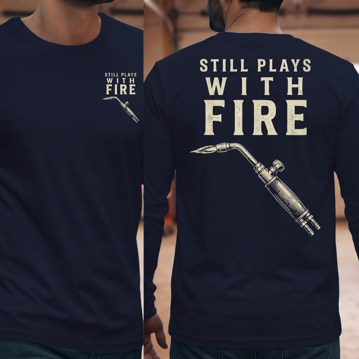 Navy | Front & Back