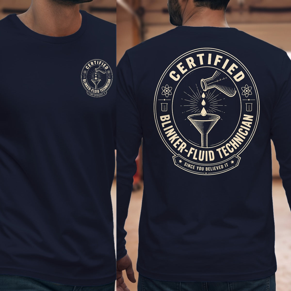 Navy | Front & Back