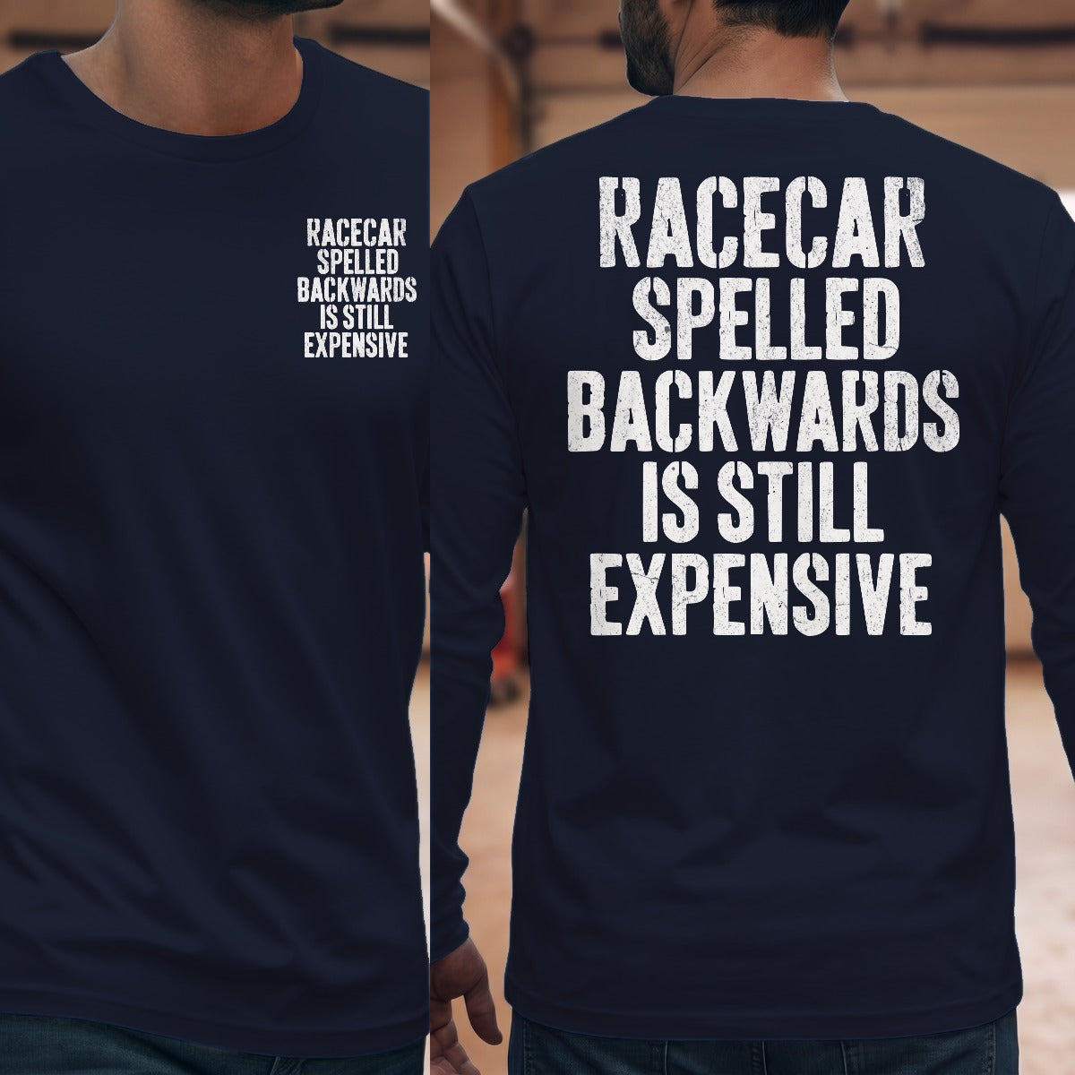 Navy | Front & Back