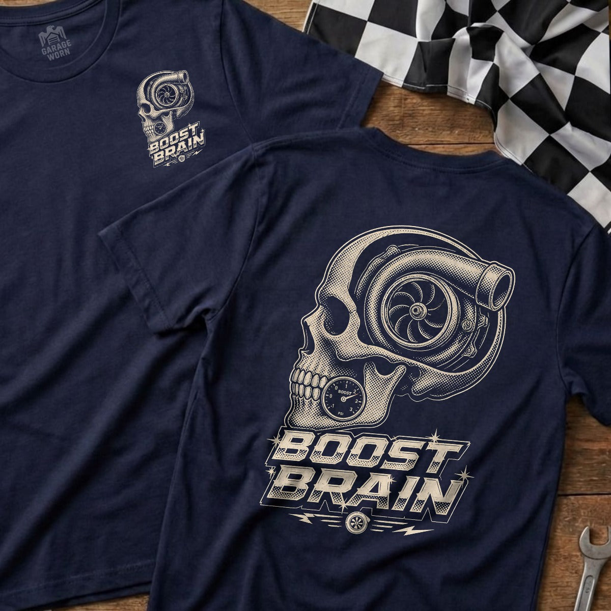 Navy | Front & Back