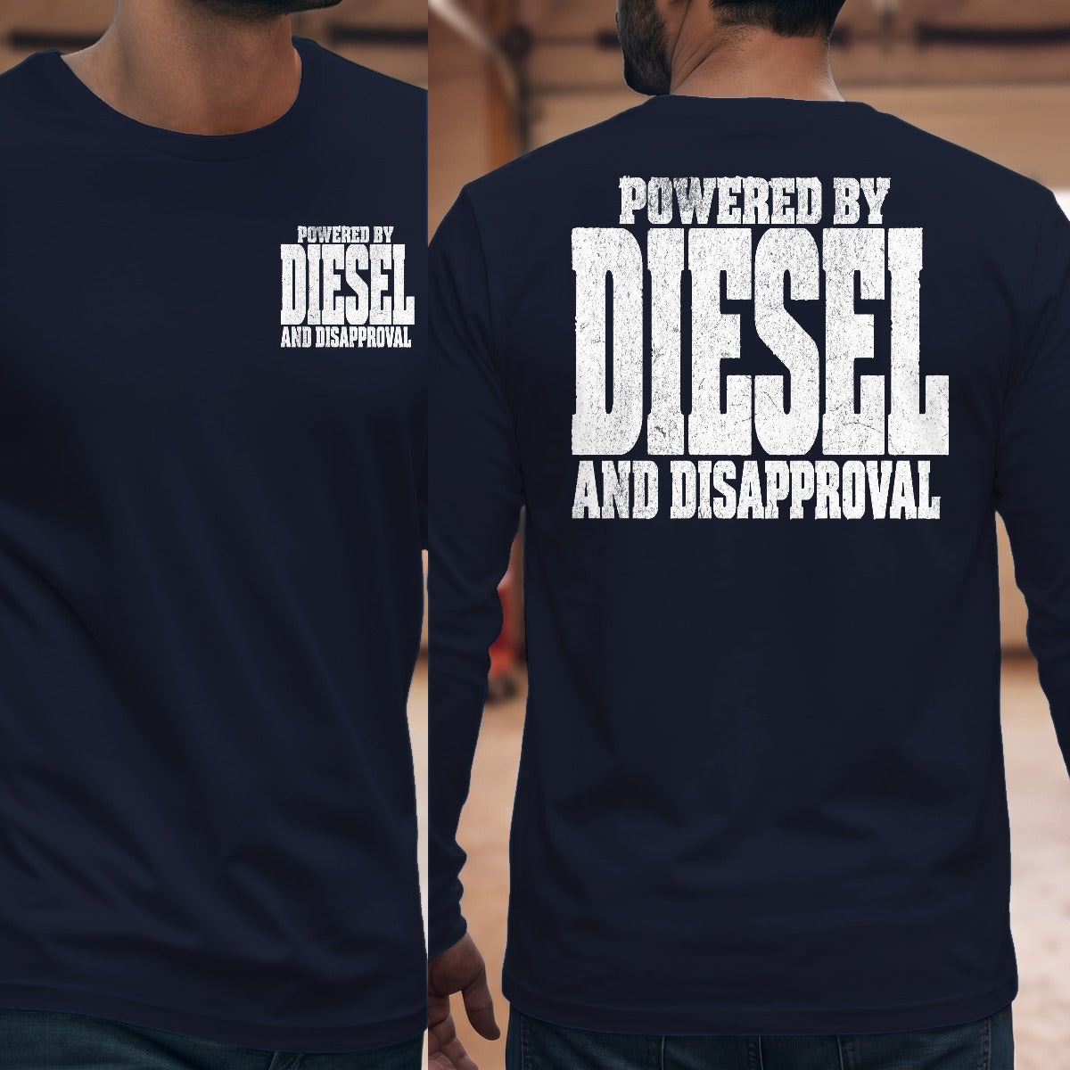 Navy | Front & Back