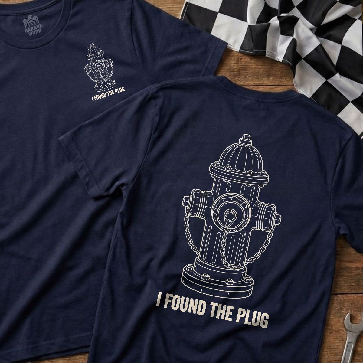 Navy | Front & Back