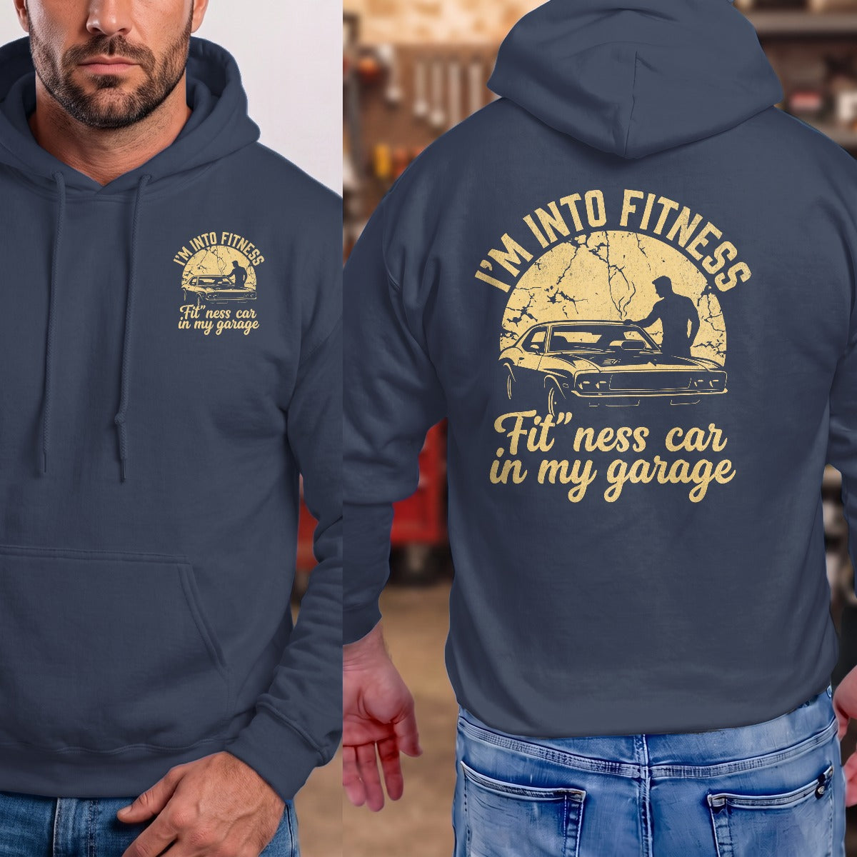 Navy | Front & Back
