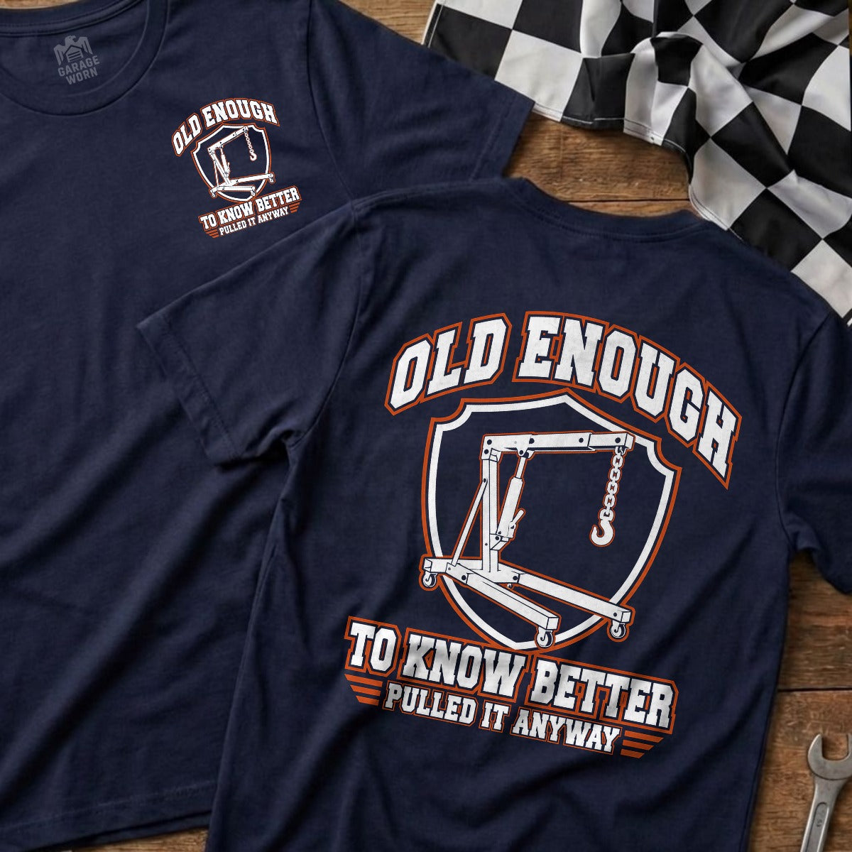 Navy | Front & Back