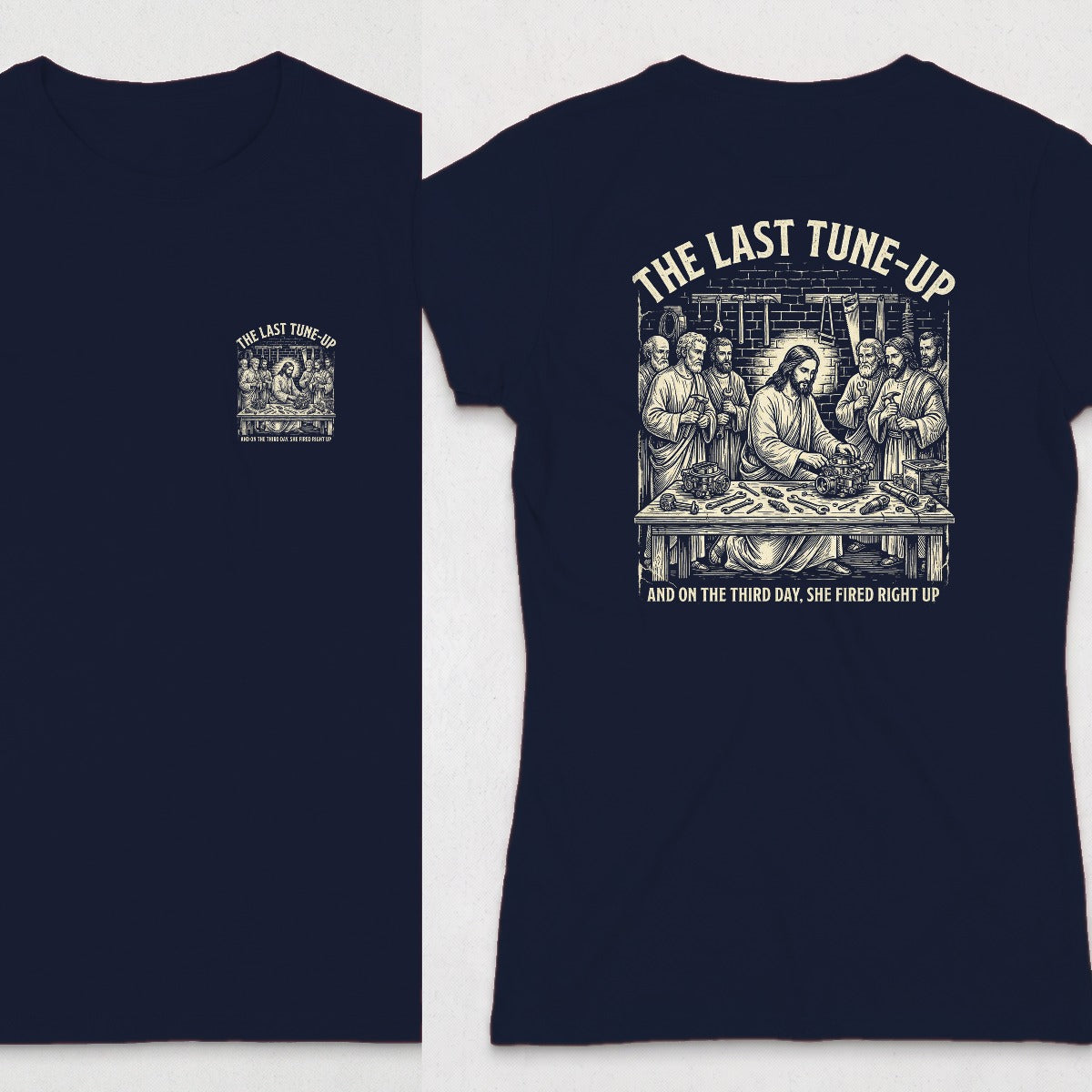 Navy | Front & Back