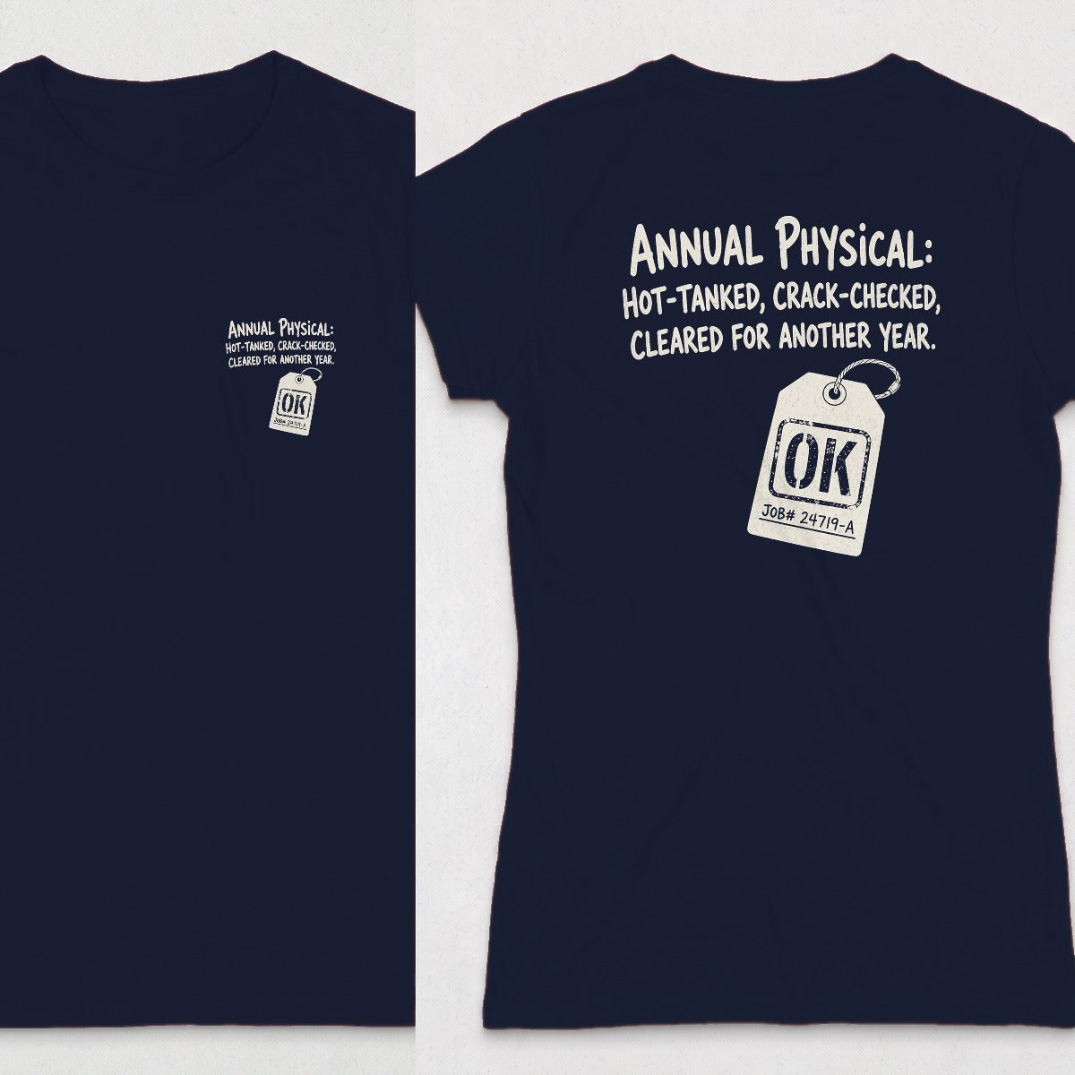 Navy | Front & Back