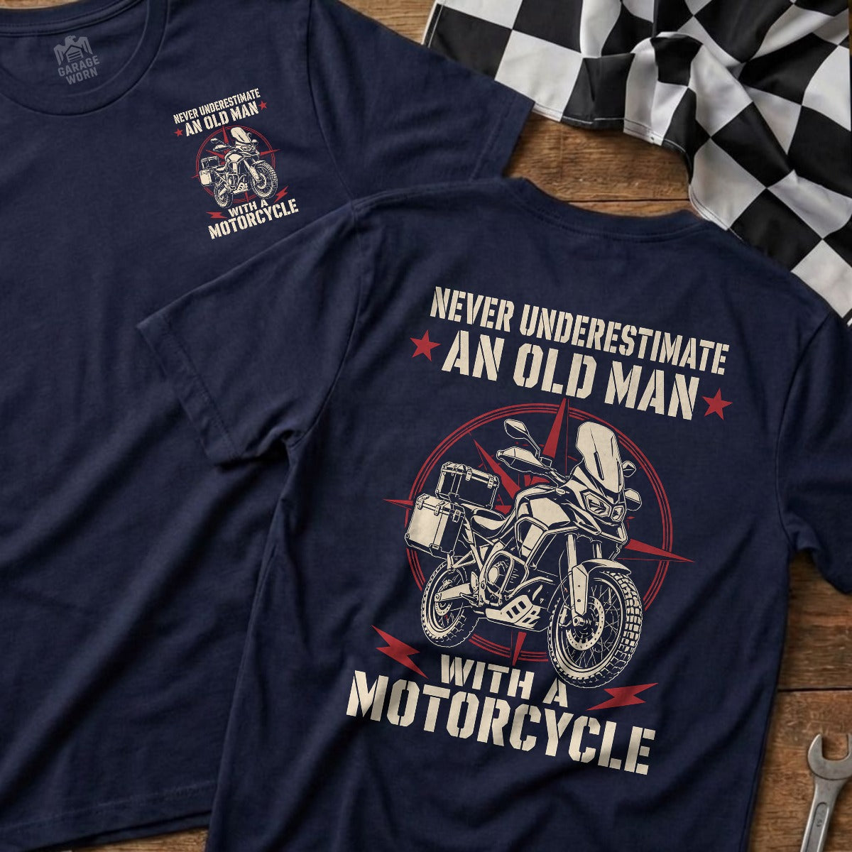 Navy | Front & Back