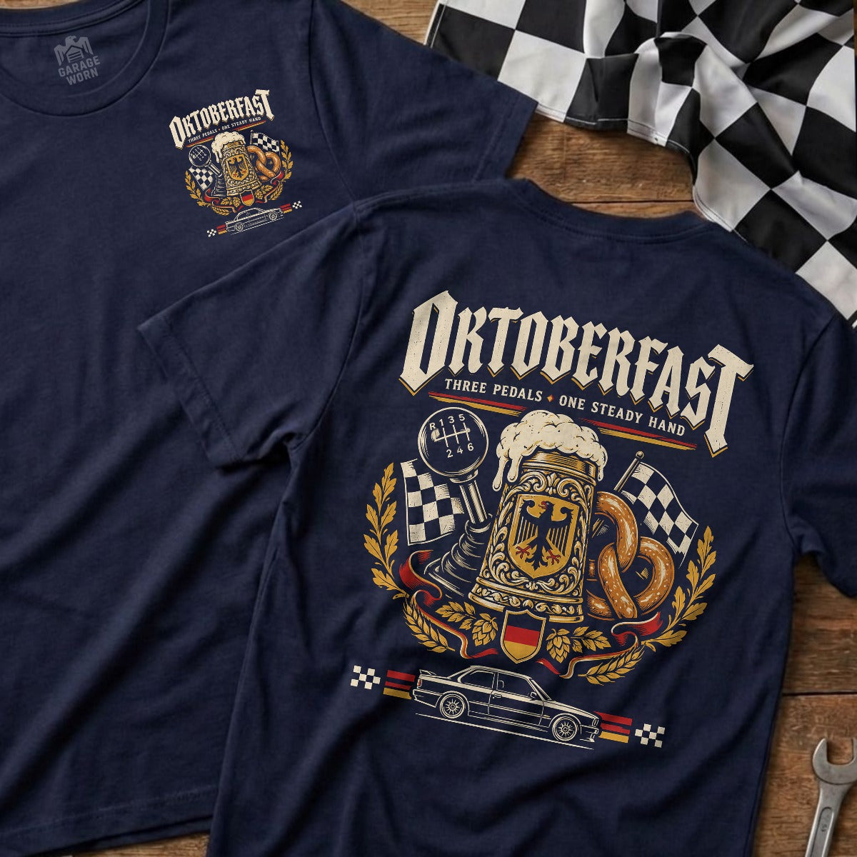 Navy | Front & Back