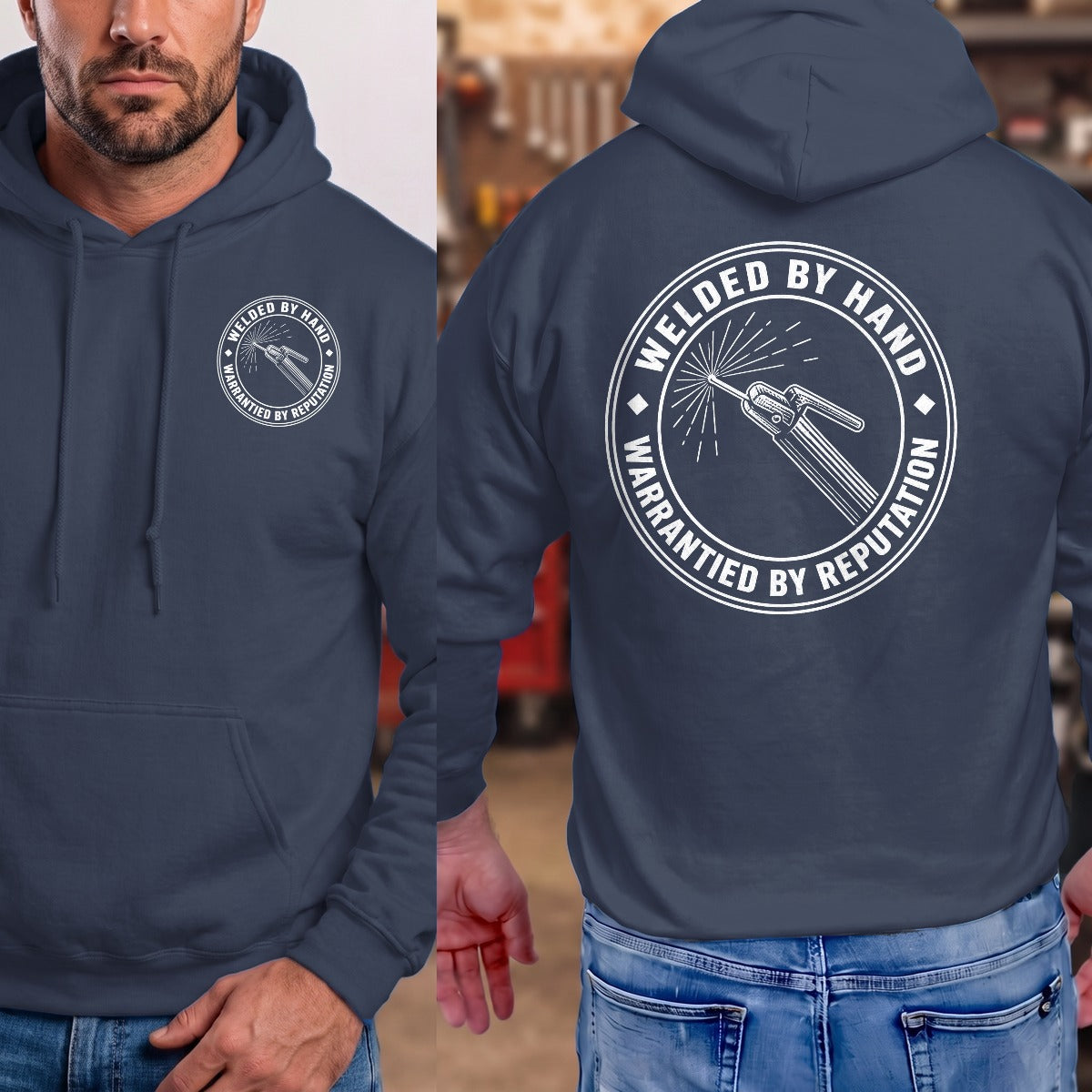 Navy | Front & Back