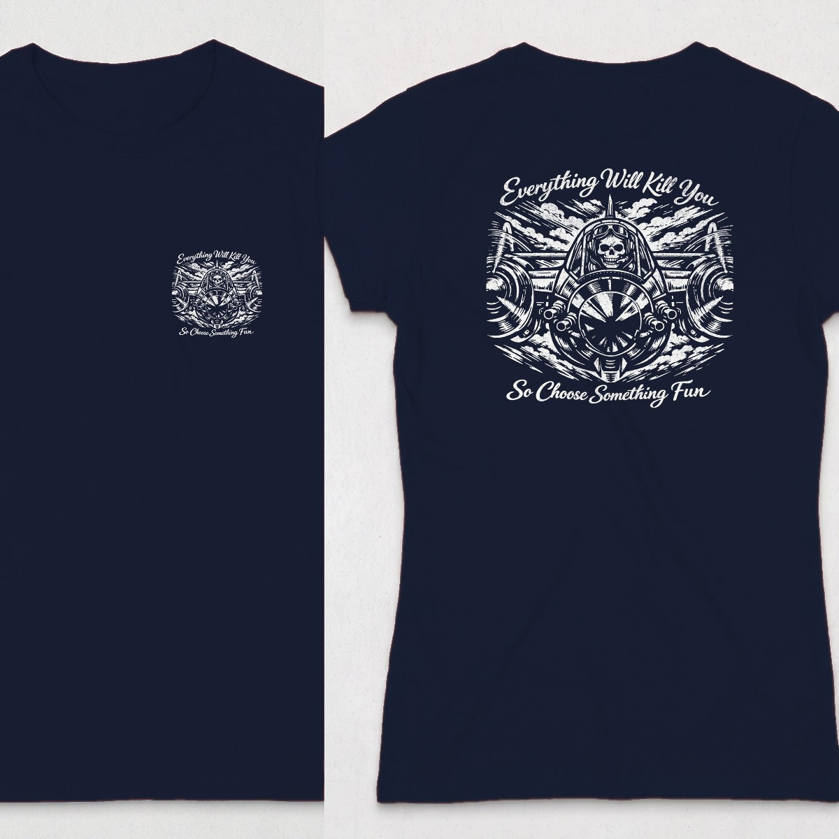 Navy | Front & Back