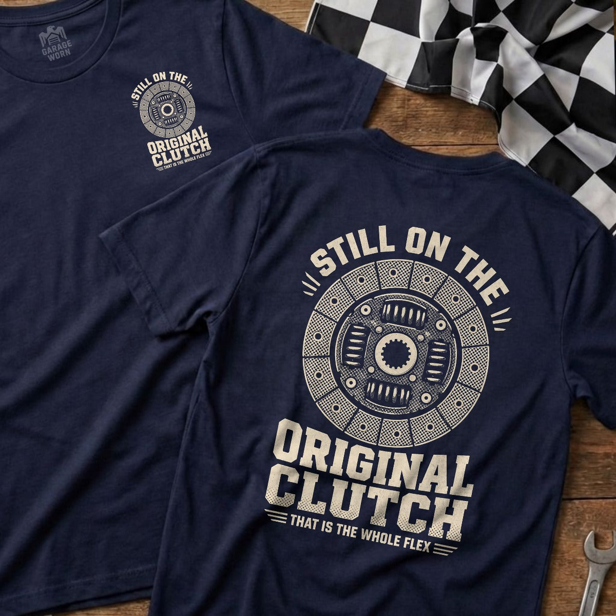 Navy | Front & Back
