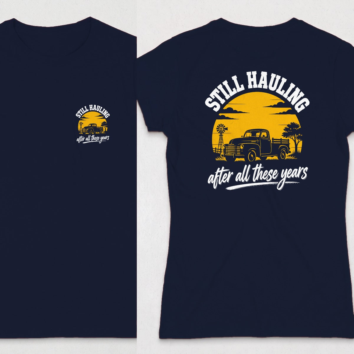 Navy | Front & Back