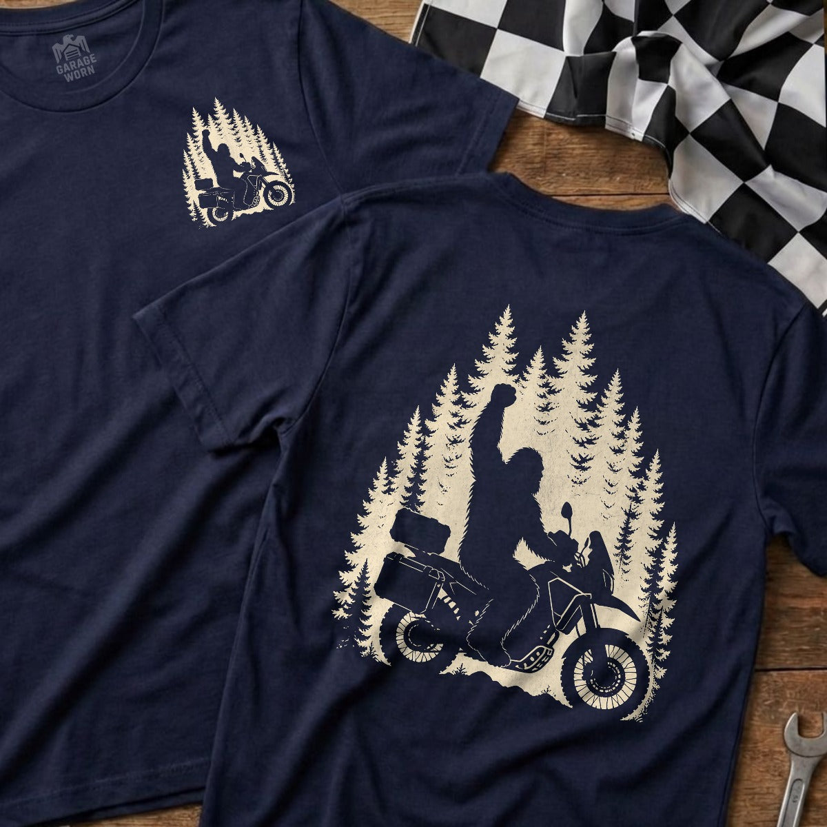 Navy | Front & Back