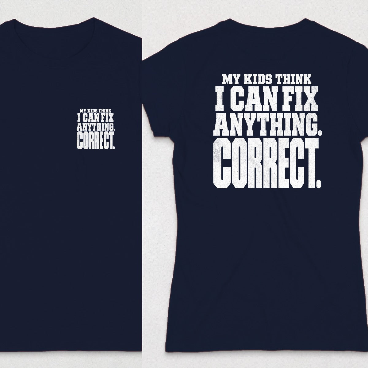 Navy | Front & Back