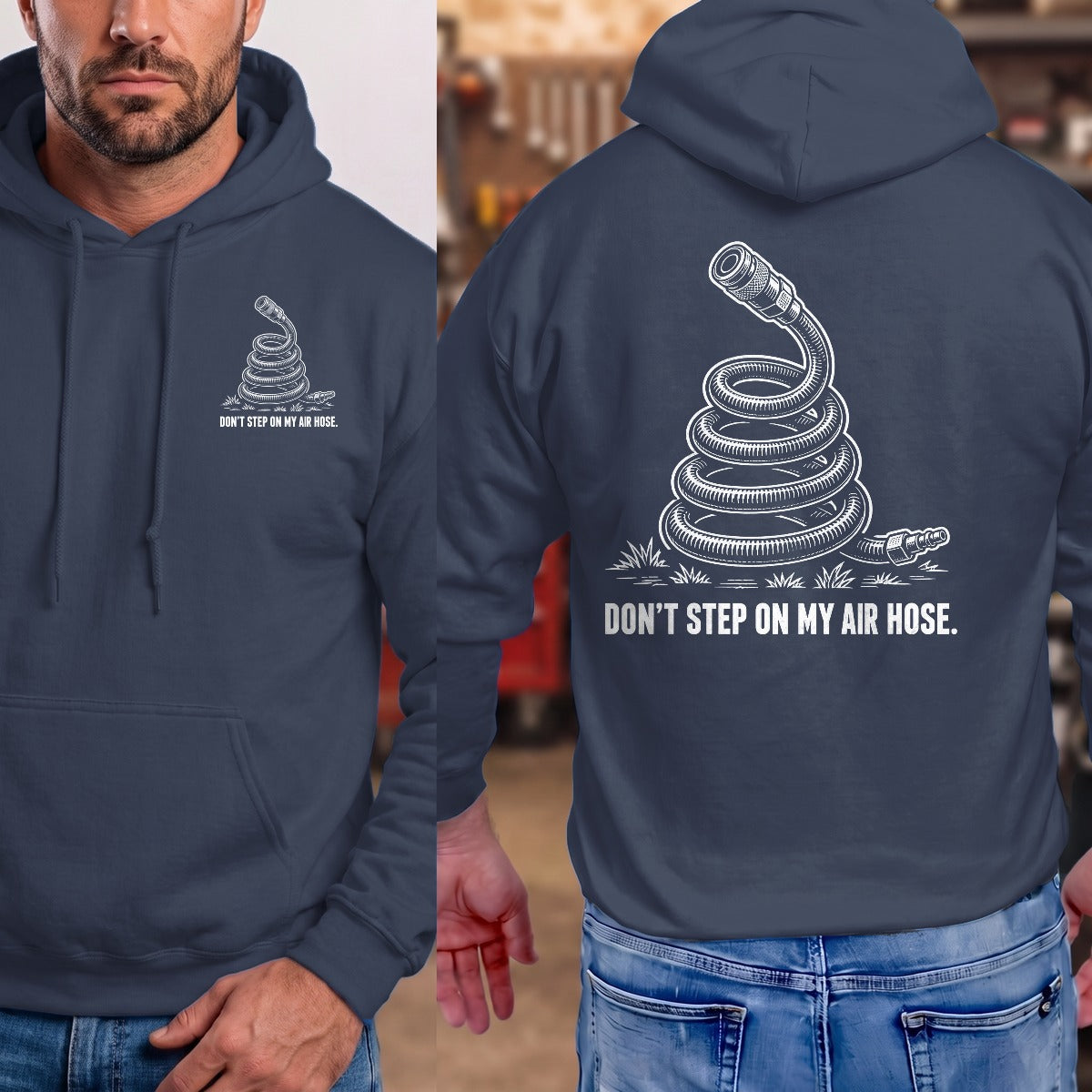 Navy | Front & Back