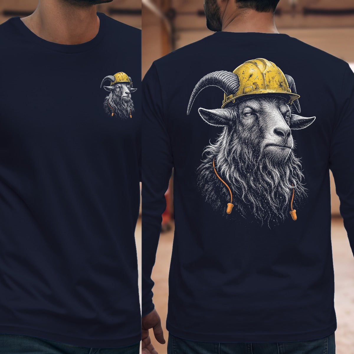 Navy | Front & Back