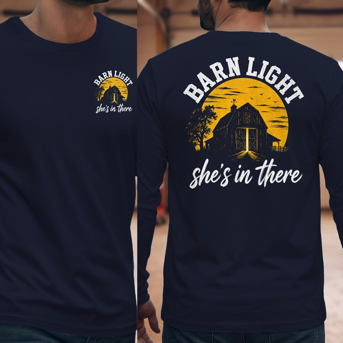 Navy | Front & Back