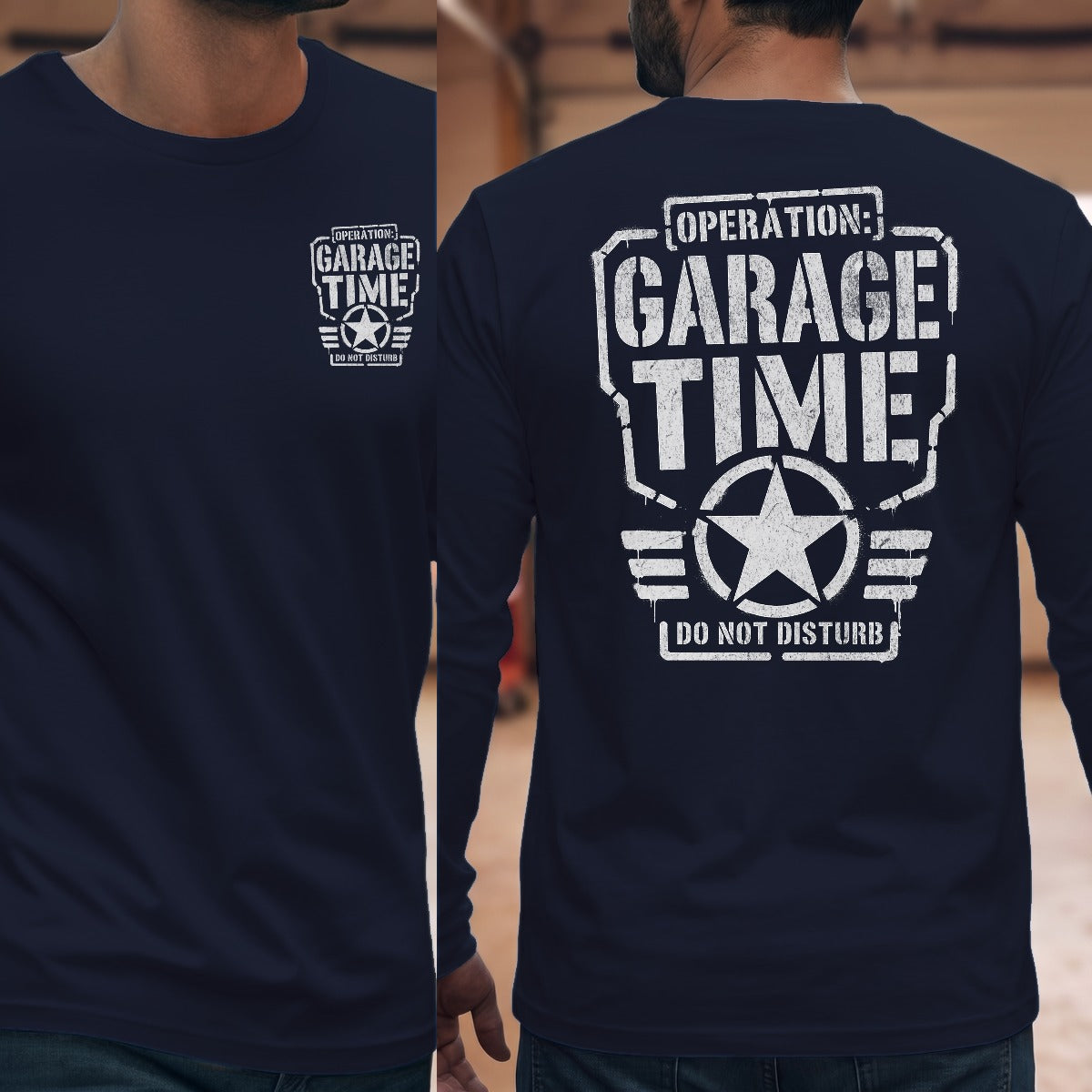 Navy | Front & Back