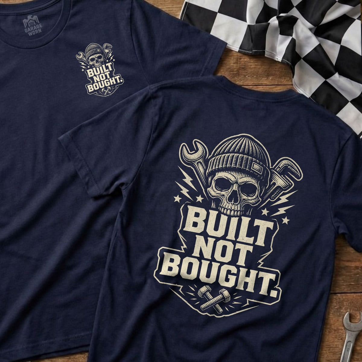 Navy | Front & Back