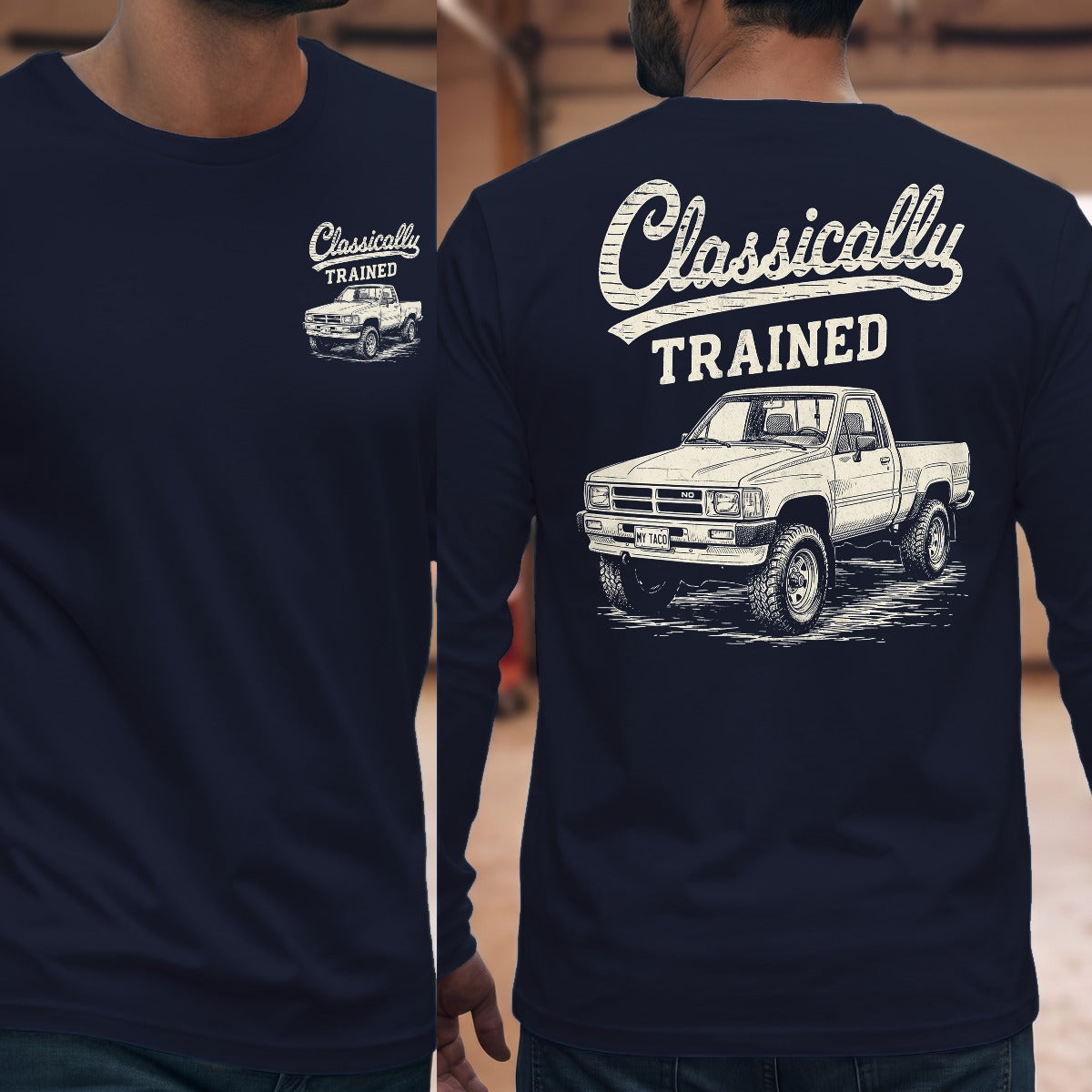 Navy | Front & Back
