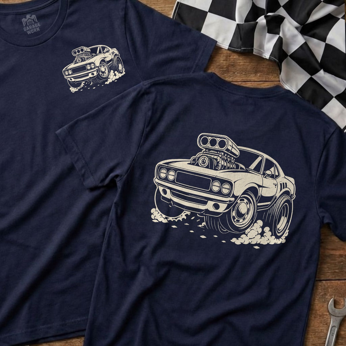 Navy | Front & Back