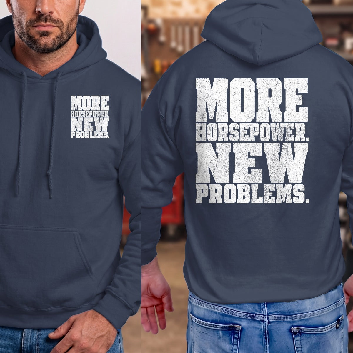 Navy | Front & Back
