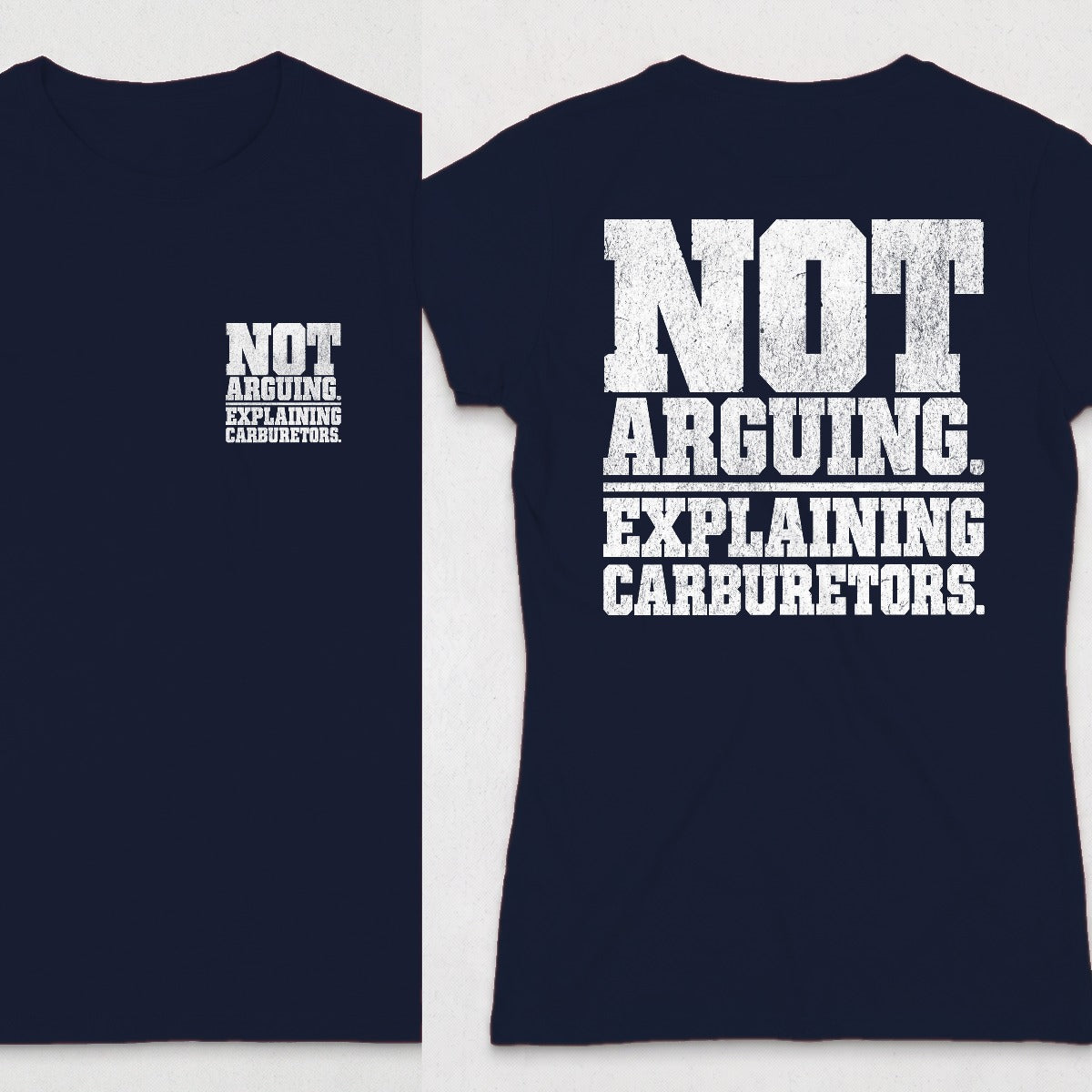 Navy | Front & Back