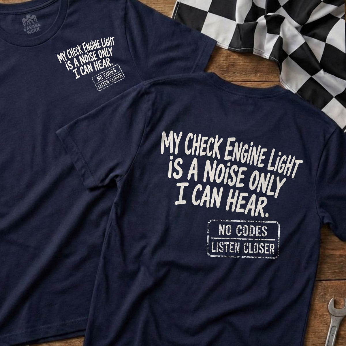 Navy | Front & Back