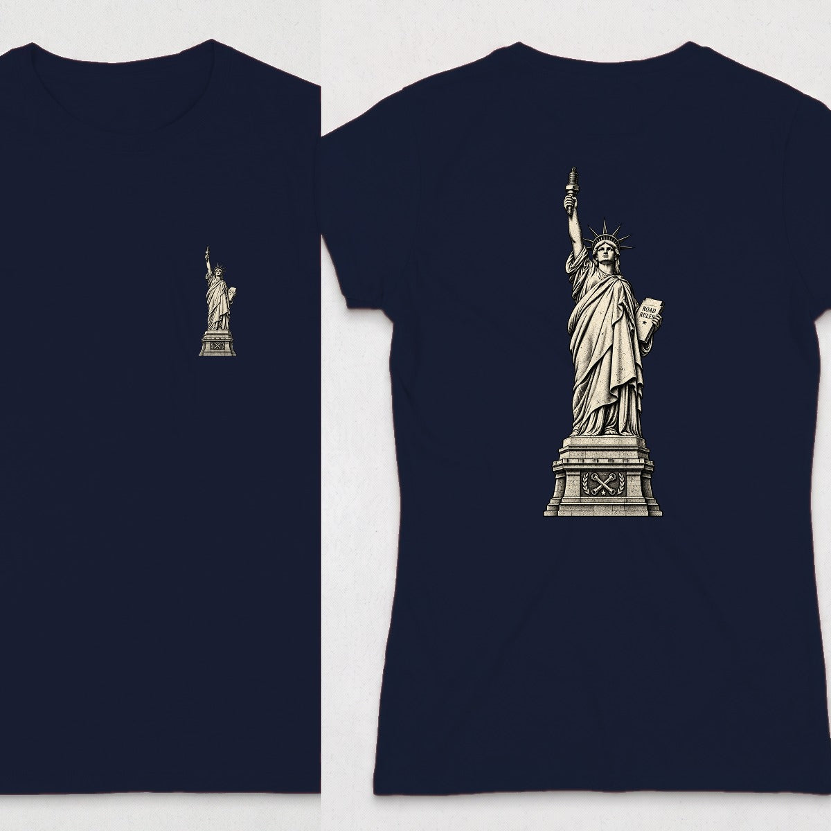 Navy | Front & Back